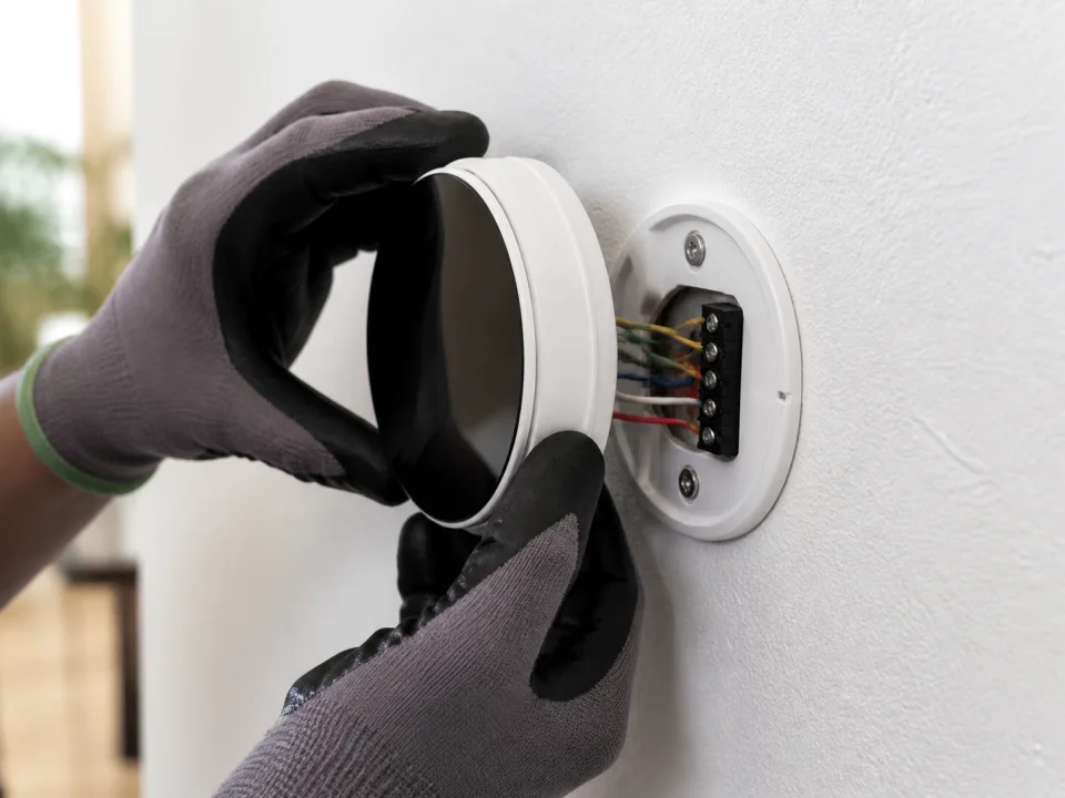 Thermostat installation