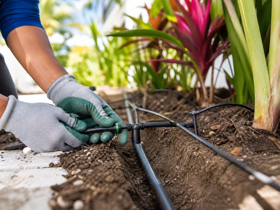 Irrigation installation