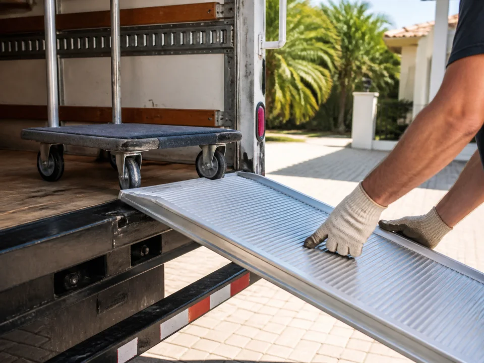 Moving truck rental assistance