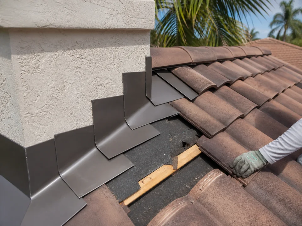 Flashing repair