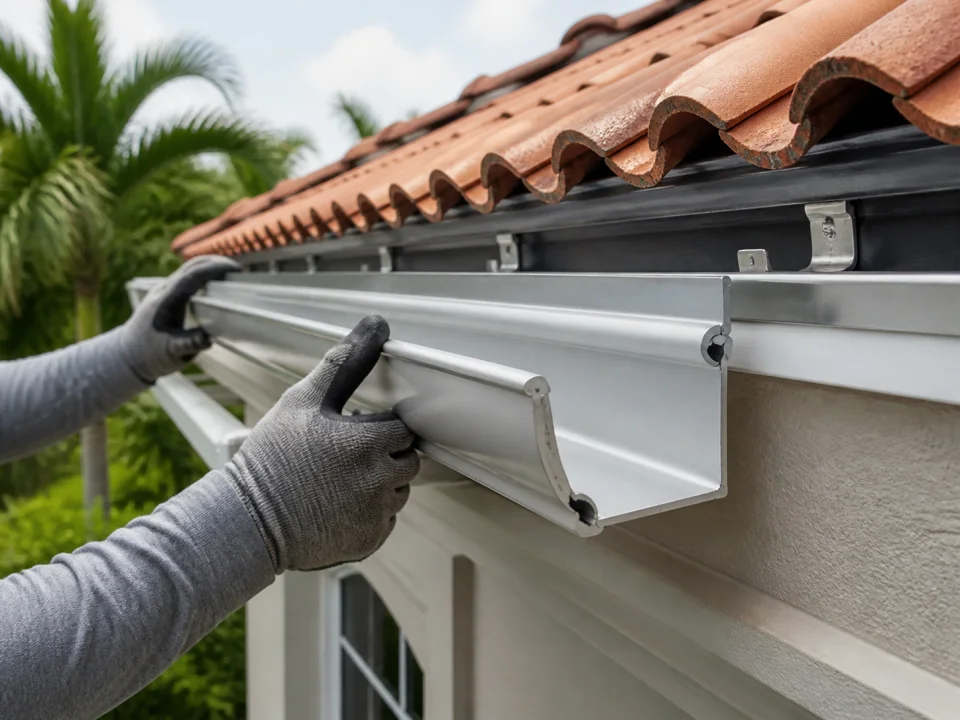 Gutter installation