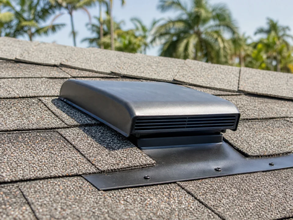 Roof ventilation installation
