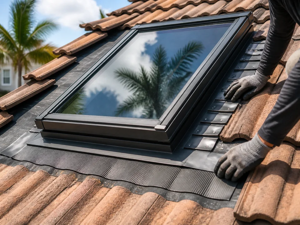 Skylight installation