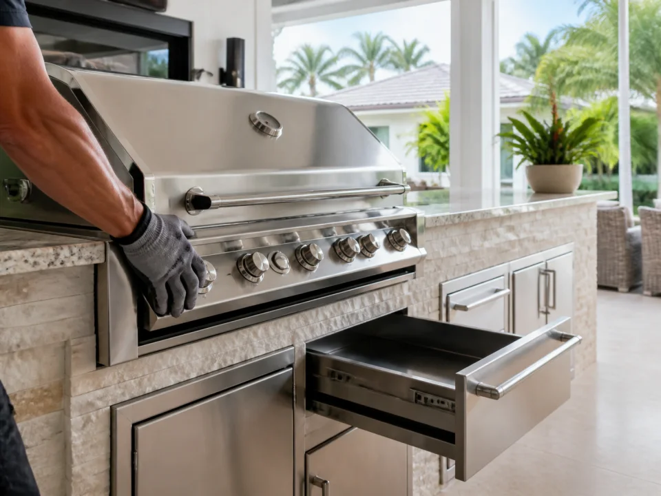 Outdoor Kitchen Setup