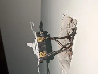 Light switch repair