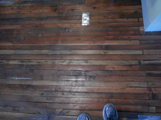 Squeaky floor fix