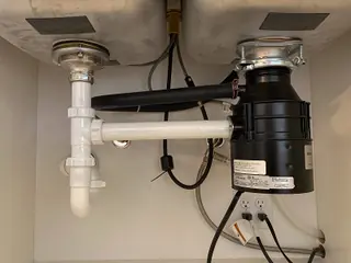 Garbage disposal installation