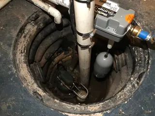 Sump pump repair