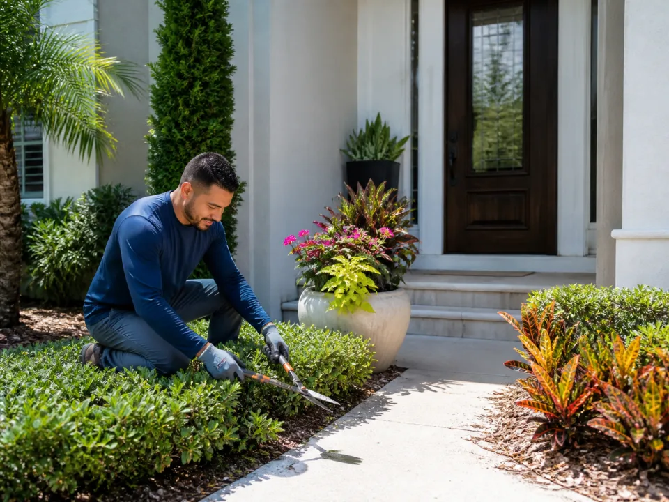 Curb appeal touch-up