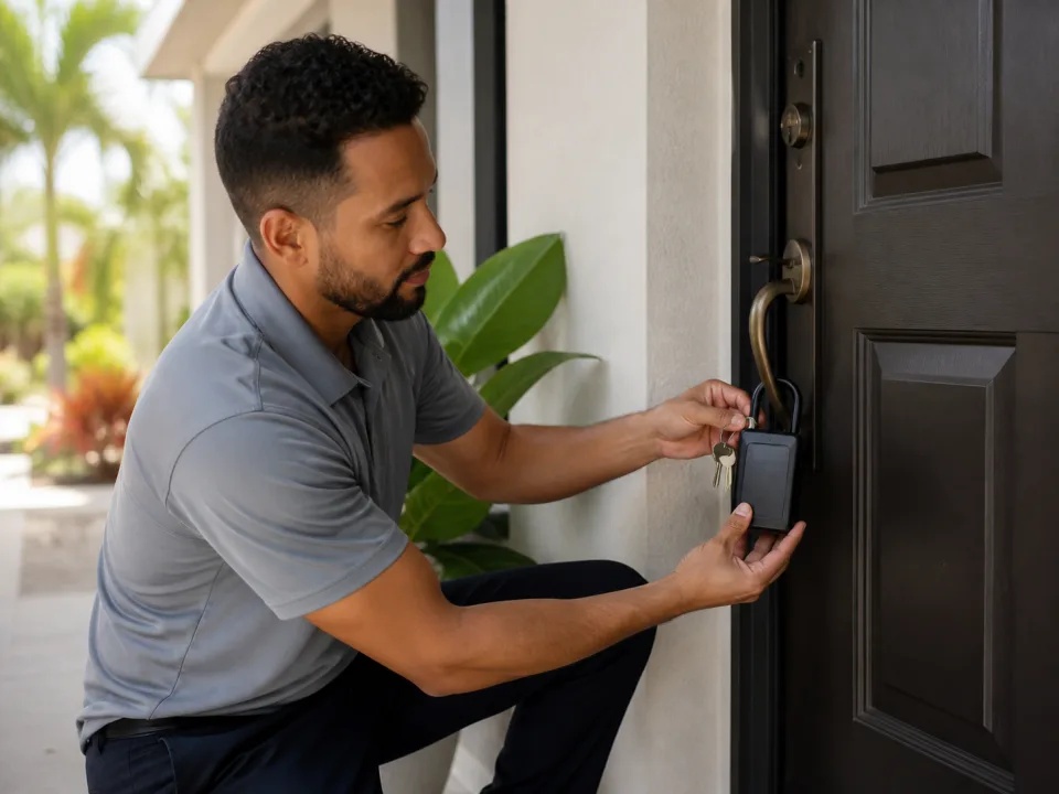 Lockbox installation