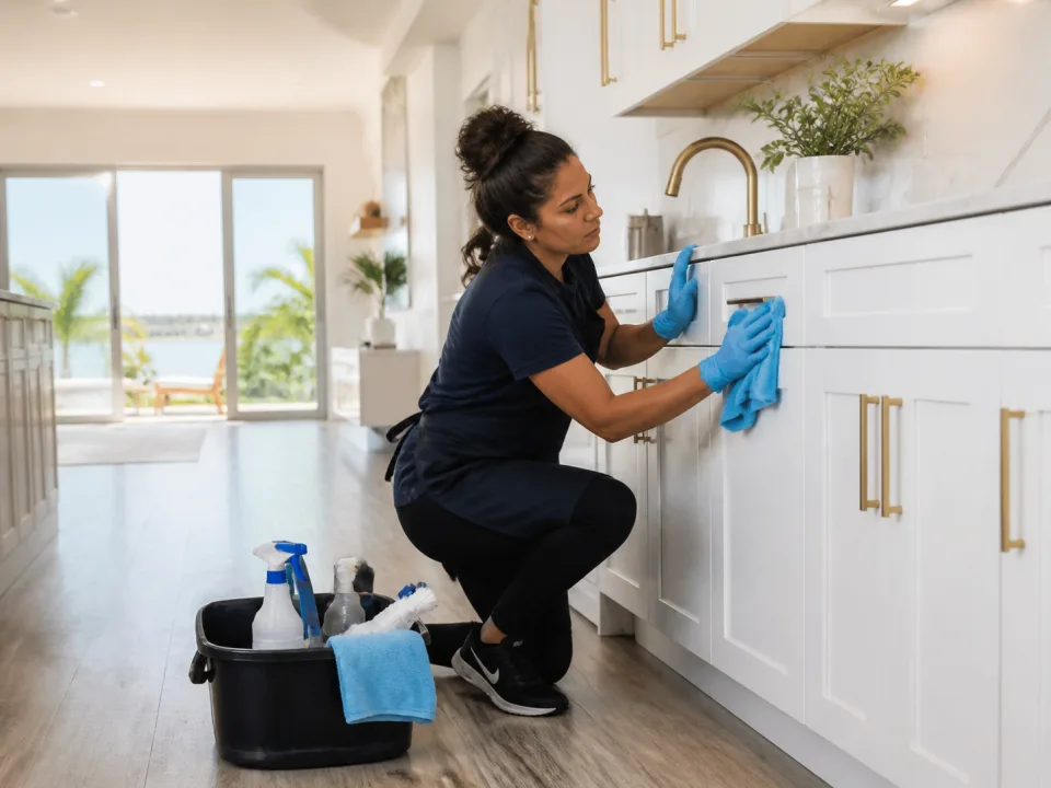 Pre-listing deep cleaning